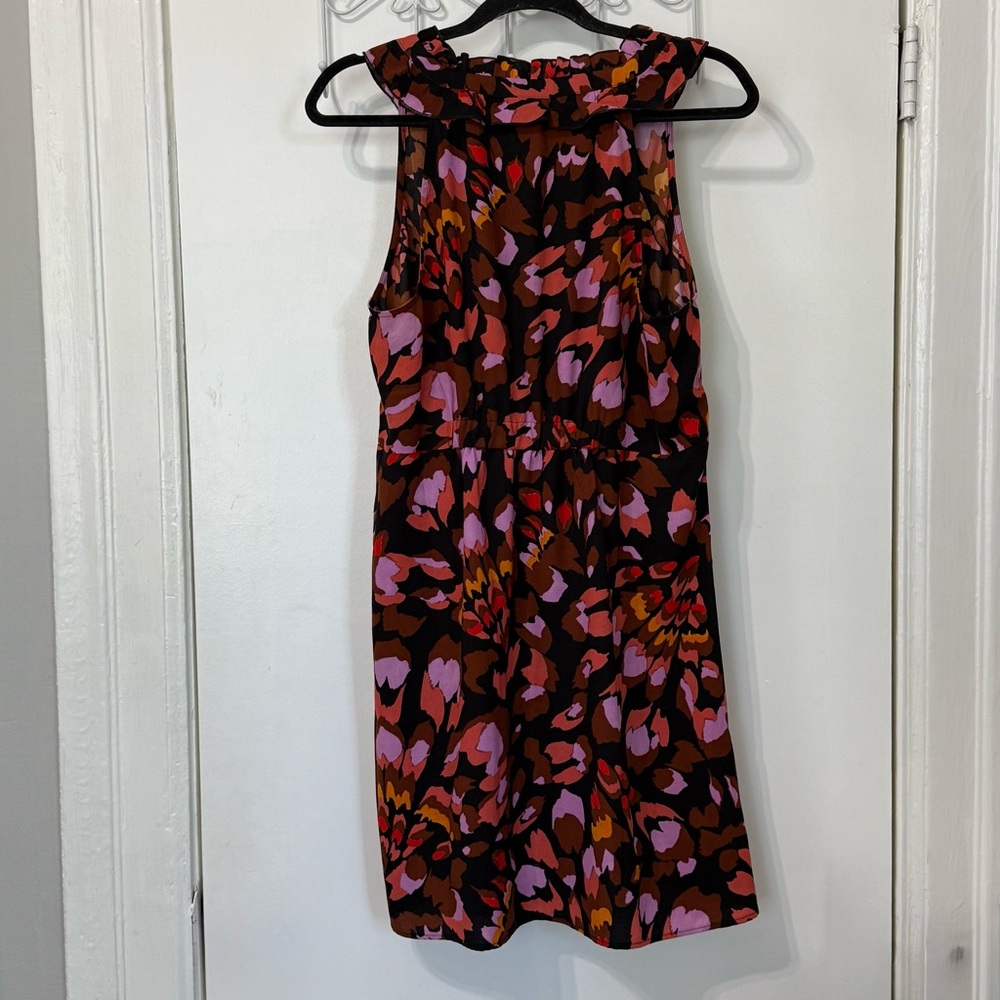 Cabi Style #4454 Sleeveless Monarch Dress Size M - Brown, Pink & Orange - Picture 4 of 8